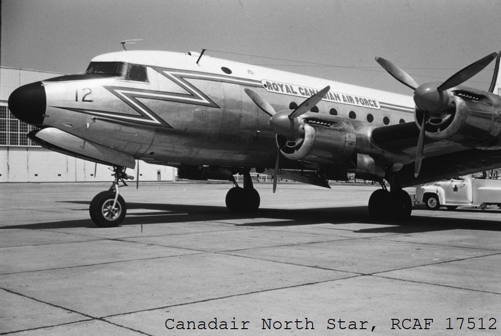 C54 North Star aircraft
